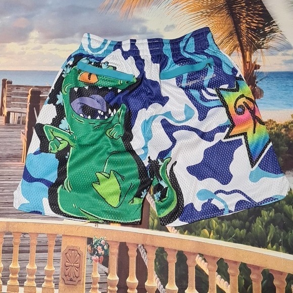 Rugrats Reptar Nickelodeon Shorts Small NWT - Picture 7 of 7